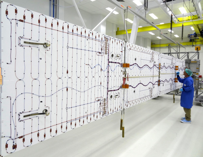 Illustration for article titled Have You Ever Seen Spacecraft Solar Panels From Behind?